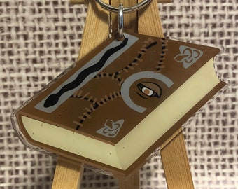 Hocus Pocus Spellbook Keychain bag charm