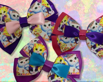 Lisa Frank Kittens Bow | LIMITED