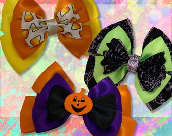 Halloween bows