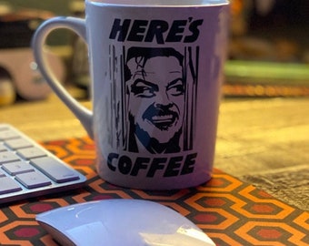 The Shining Here's Coffee Mug