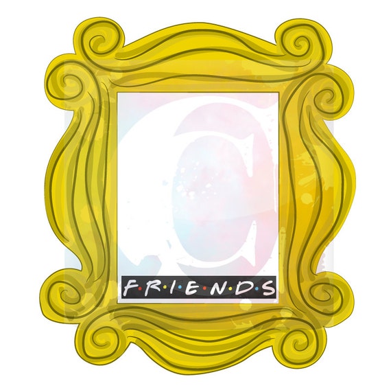 Friends Frame Magnet Etsy