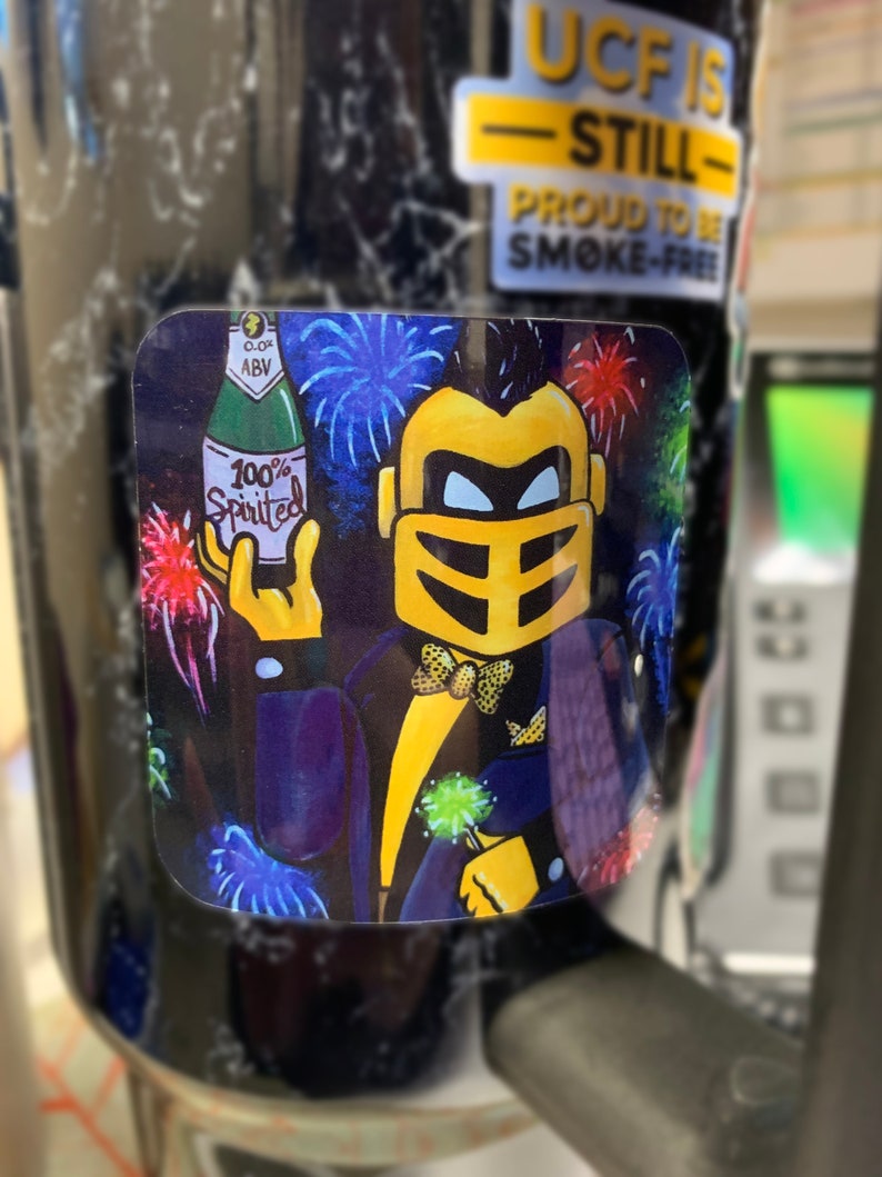 Knightro Seasons Stickers | UCF - Etsy