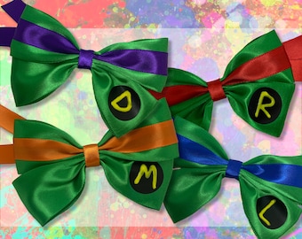 Teenage Mutant Ninja Turtles inspired bow