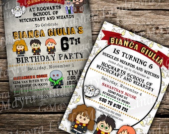 harry potter inspired hogwarts printable party labels etsy