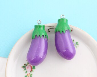 eggplant jibbitz