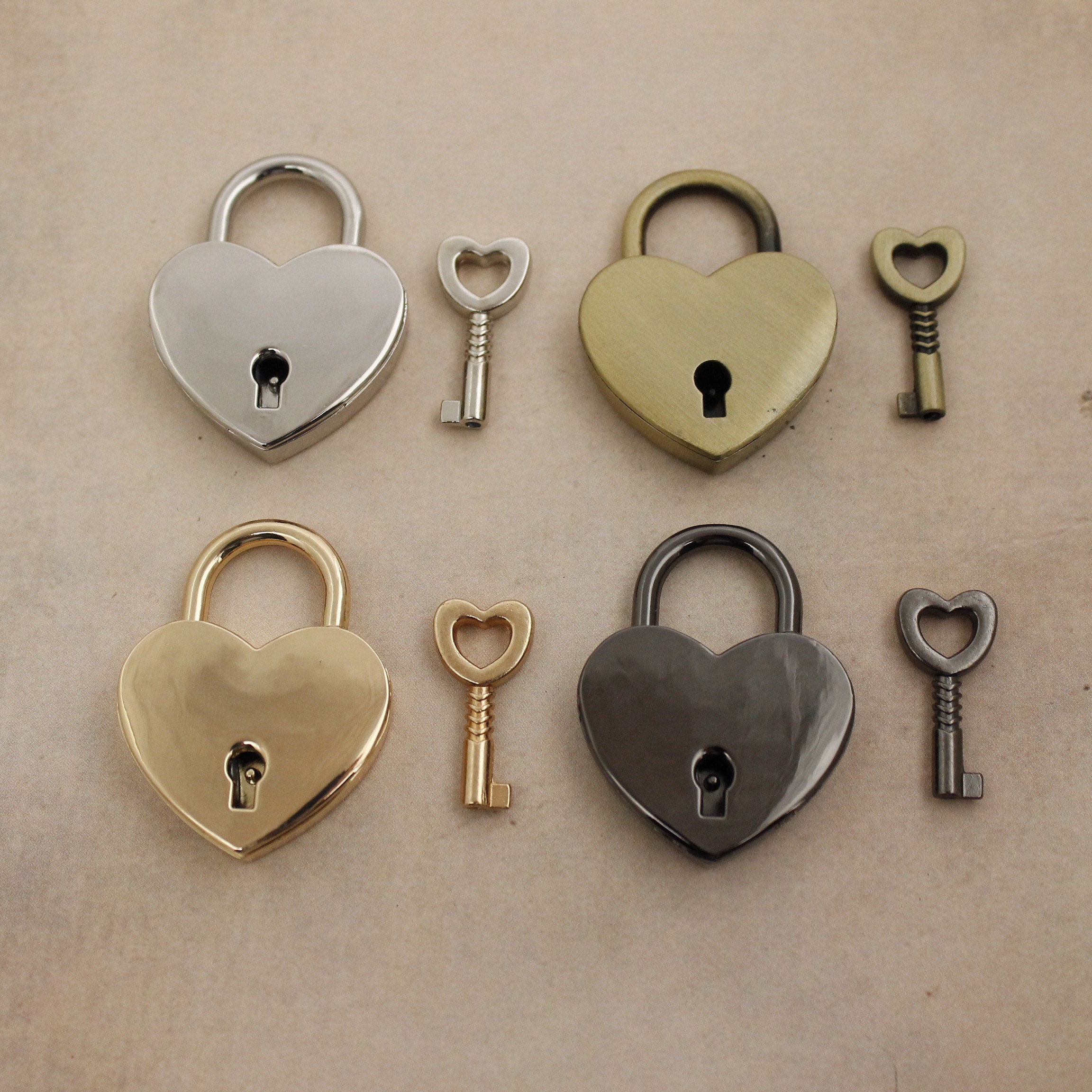 Gold Lock and Key 