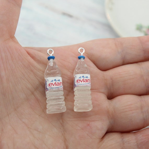 10pcs/pack Water Bottle Resin Charms Keychain Earring Pendant Charm Jewelry  Mak