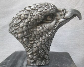 american bald eagle head patriot car hood ornament