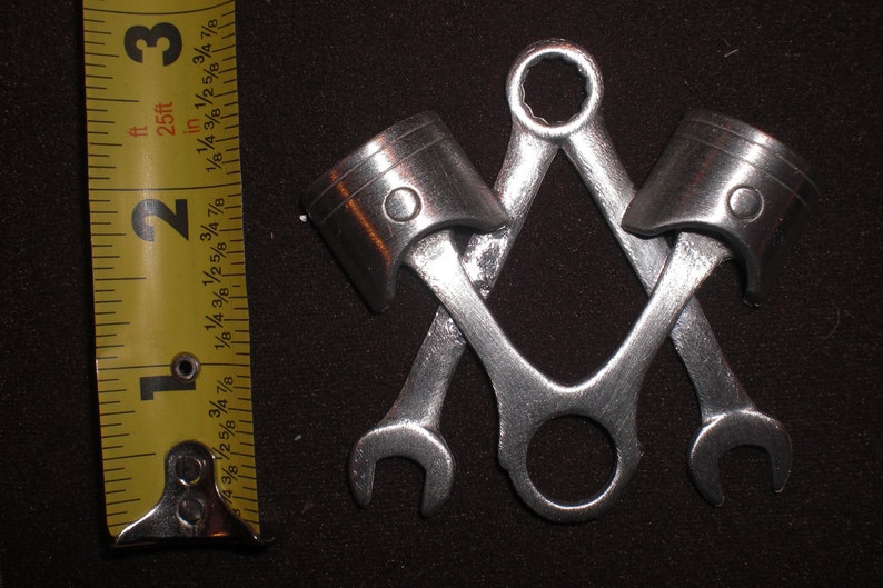 freemasons, pistons and wrenches,compass and square, masonic symbol,vest badge image 2