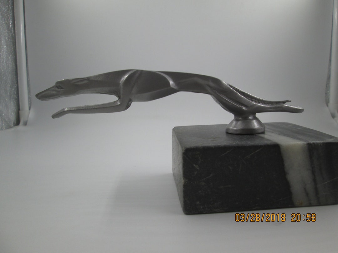 Lincoln Racing Greyhound Art Deco Hot Rod Car Hood Ornament Etsy