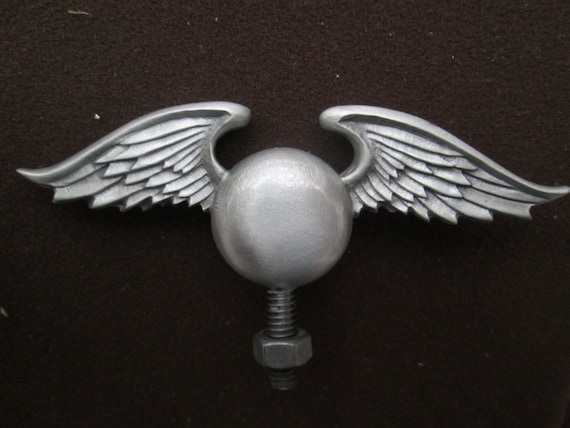 Adorno De Capó "Globo Ocular Volador" Estilo Von Dutch - Vintage De Los 50, Ideal Para Hot Rods
