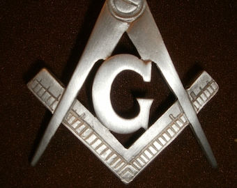 freemasons,  compass and square,"G" masonic symbol,vest badge