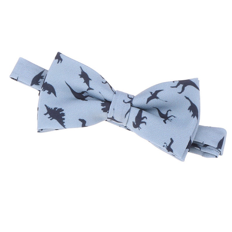 Bow Tie House Dog bones and paws bow tie pattern red pre-tied unisex shape