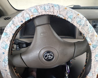 Honey Bear Steering Wheel Cover made with Licensed Disney Fabric