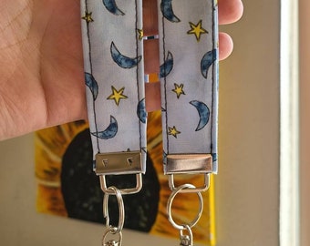 Llavero celestial, llavero, accesorios para coche, regalo para ella, sistema solar, accesorio de bolso