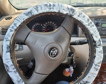 Cubierta del volante NBC hecha con tela Disney con licencia