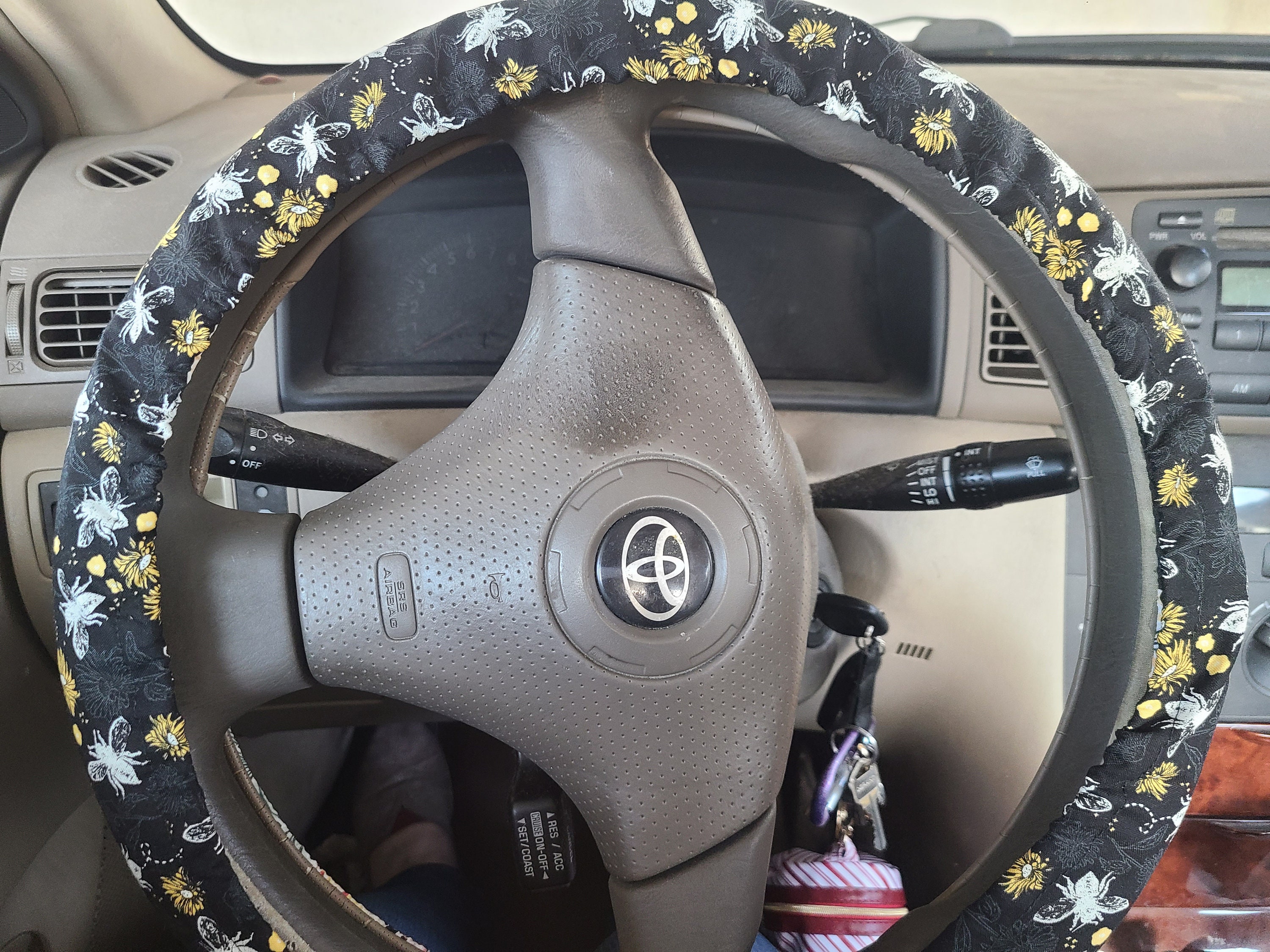 Buy Bumble Bee Steering Wheel Cover 100 Cotton Washable Custom