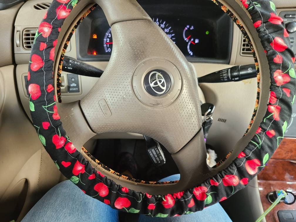 Lilo amp Stitch Disney Car Truck Steering Wheel Cover Blue Fabric Music   eBay