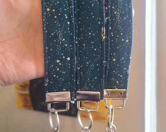 Llavero de pulsera celestial, accesorio para coche, regalo para ella, sistema solar, accesorio para bolso