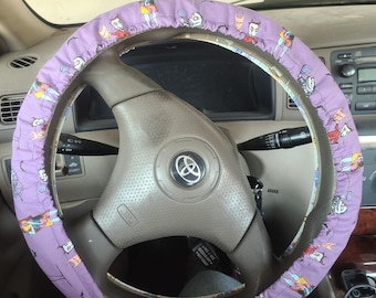 Funda para volante NBC hecha con tela Disney con licencia