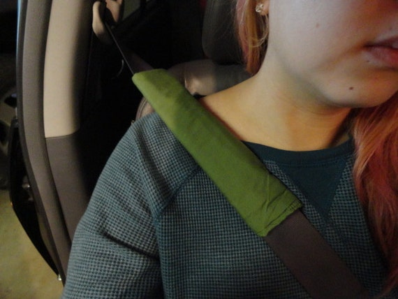Seat Belt Strap Cover, 100% Cotton Washable, Custom Seat Belt Cover, Padded Seat Belt Cover