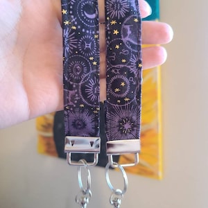 Llavero de pulsera celestial, llavero, accesorio para el automóvil, regalo para ella, sistema solar, accesorio para el bolso