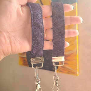 Celestial Wristlet Keychain, Key fob, Car Accessories, Gift for Her, Solar System, Purse Accessorie