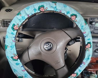 Funda para volante Stitch hecha con tela Disney con licencia