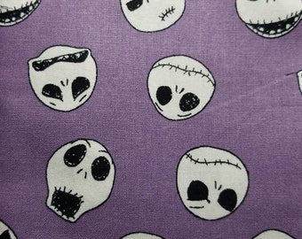 Cubierta del volante Jack Skellington hecha con tela Disney con licencia