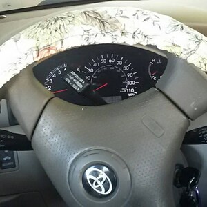 Floral Steering Wheel Cover