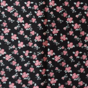 Black/Pink Floral Steering Wheel Cover