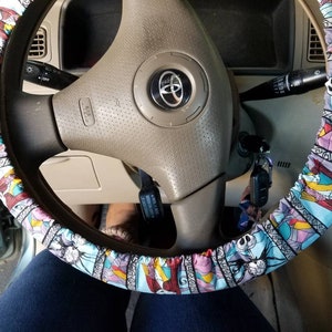 The nightmare before christmas online steering wheel cover