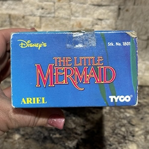 Vintage Ariel Little Mermaid Disney 1991 New sealed in box Tyco Doll image 7