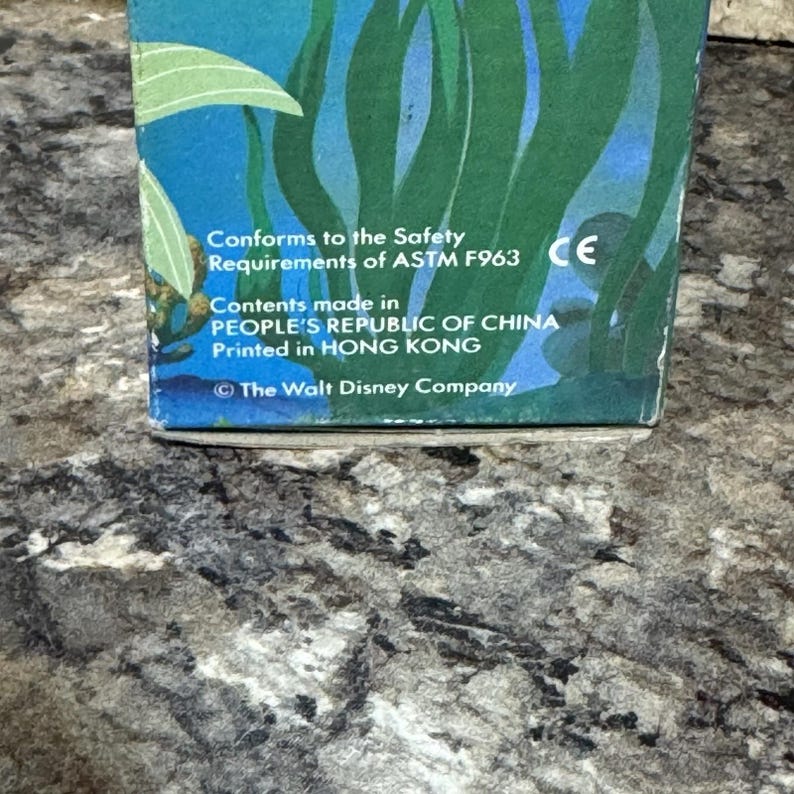 Vintage Ariel Little Mermaid Disney 1991 New sealed in box Tyco Doll image 6