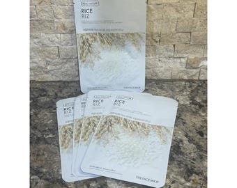 The Face Shop Rice Mask Sheet 20g X 5pcs K-Beauty