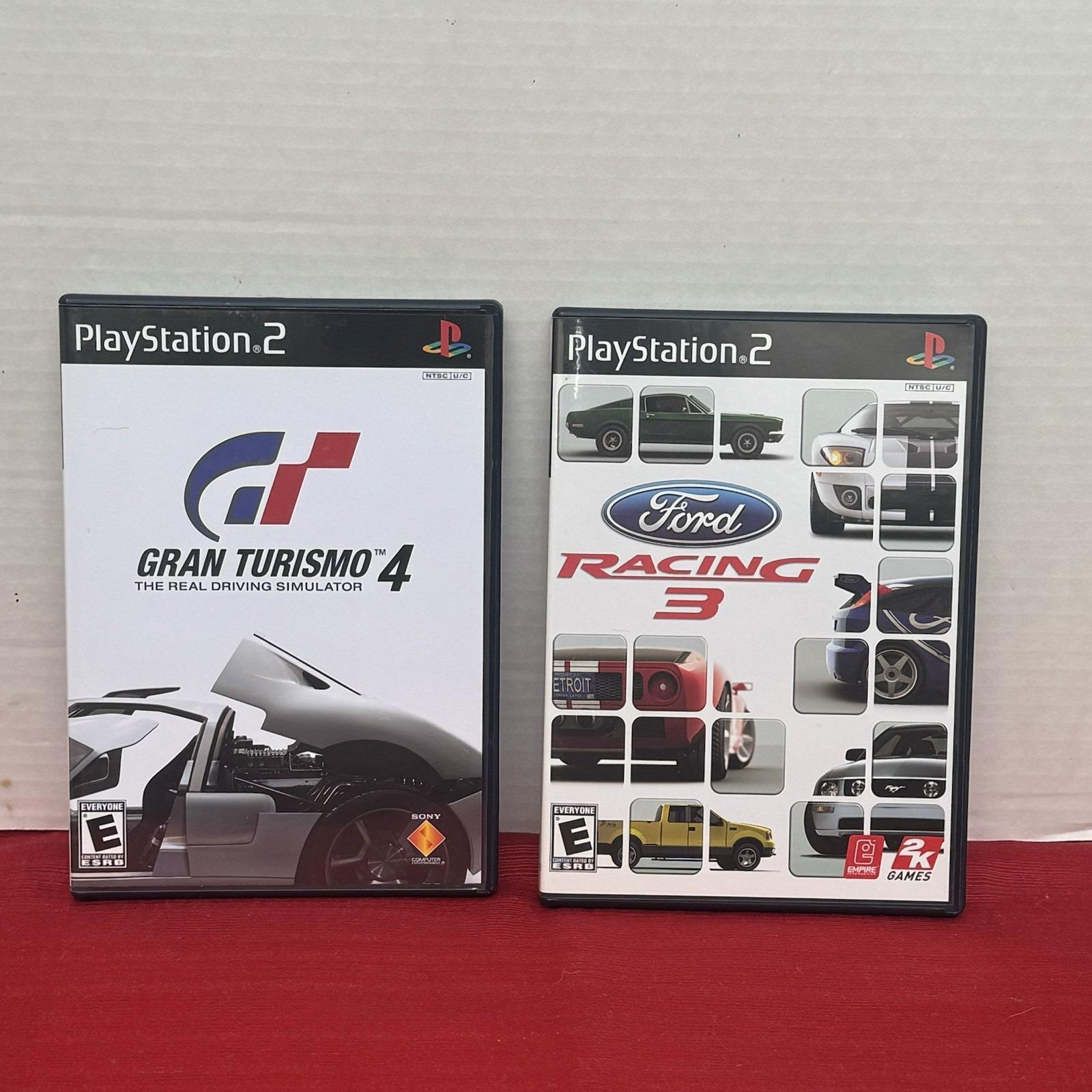 Lot De 2 Jeux De Course PS2 : WRC Et XS Speed Xtreme - Version Française Sans Notice - État Correct