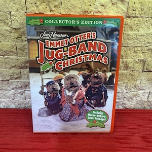 Rare Emmet Otter&#39;s Jug-Band Christmas (Collector&#39;s Edition) - DVD - VERY GOOD