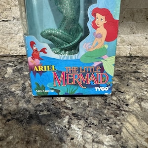 Vintage Ariel Little Mermaid Disney 1991 New sealed in box Tyco Doll image 2