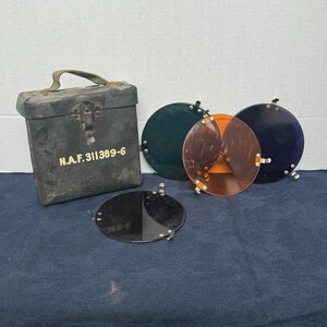 N.A.F 311389-6 Signal Light Lenses US Luftwaffe Marine WWII