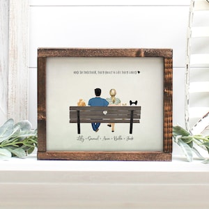 First 1st Paper Wedding Anniversary Gift for Wife, husband, Personalized Paper Anniversary Gift for Husband Custom Print 8 x 10