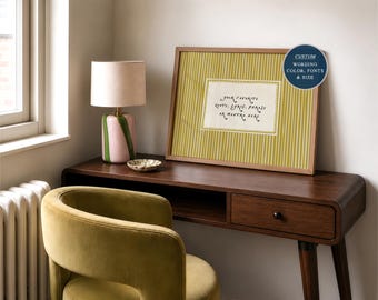 Personalized Quote Wall Art, Custom Typography Print, Meaningful Quote Art, Custom Phrase Print, Home Wall Decor USA made FREE Shipping