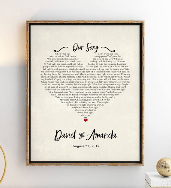 Personalized Gift for Him Wedding Anniversary Gift Wedding Gift