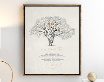 50th Anniversary Gift, Gift for 50th Anniversary, 50th Anniversary Gift for Parents, 50th Wedding Anniversary, Golden Anniversary print 8x10