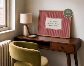 Personalized Text Print, Custom Song Wording Gift, Handwritten Style Quote Poster, Striped Wall Art FREE Shipping