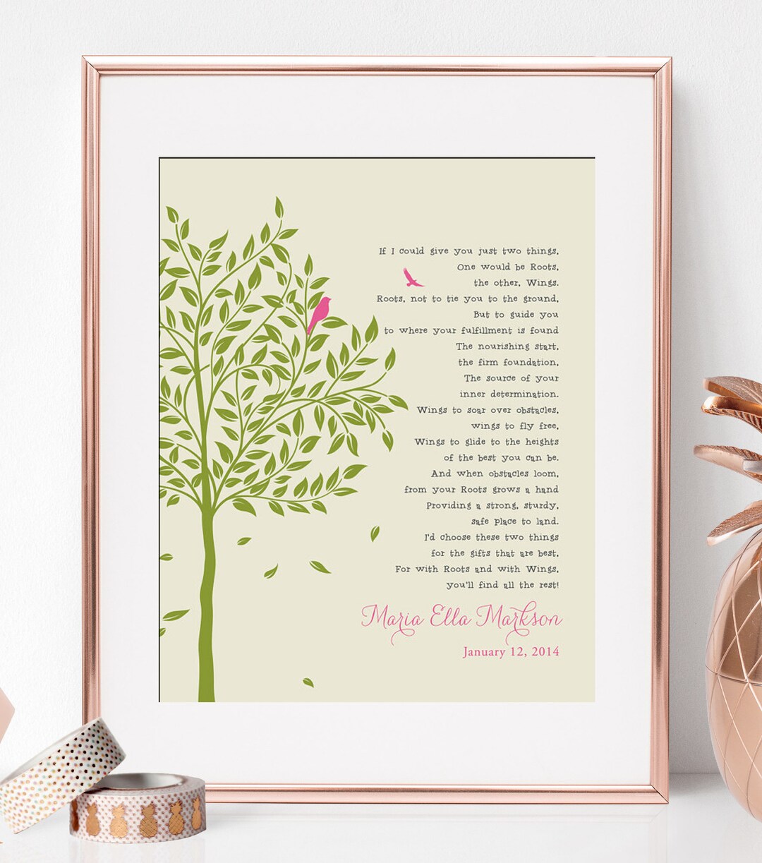 Baptism Gift From Godparents Baby Girls Christening Gift Etsy