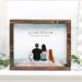 Engagement gifts for couple with dogs cats pets, Wedding gifts for couple, Bride and Groom gift ideas Custom Art Print 8 x 10
