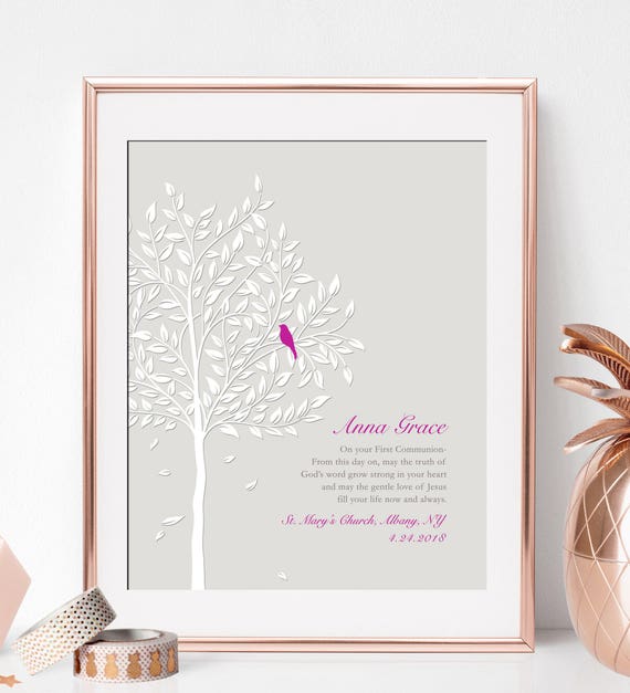 First Holy Communion Gift for Girl or Boy Personalized | Etsy