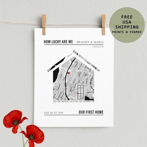 50th Wedding Anniversary Gift Print - Parents Anniversary Gift - Personalized Golden Anniversary Print 8 x 10 poster print custom colors image 6