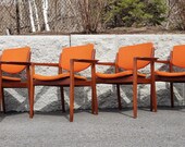 Finn Juhl for France Son Danish Teak Dining Chairs S 4