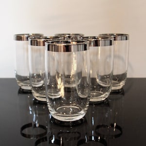 Dorothy Thorpe style Roly Poly Drinking Glasses S/6